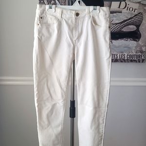 MNG lightweight skinny jeans, white size 4
